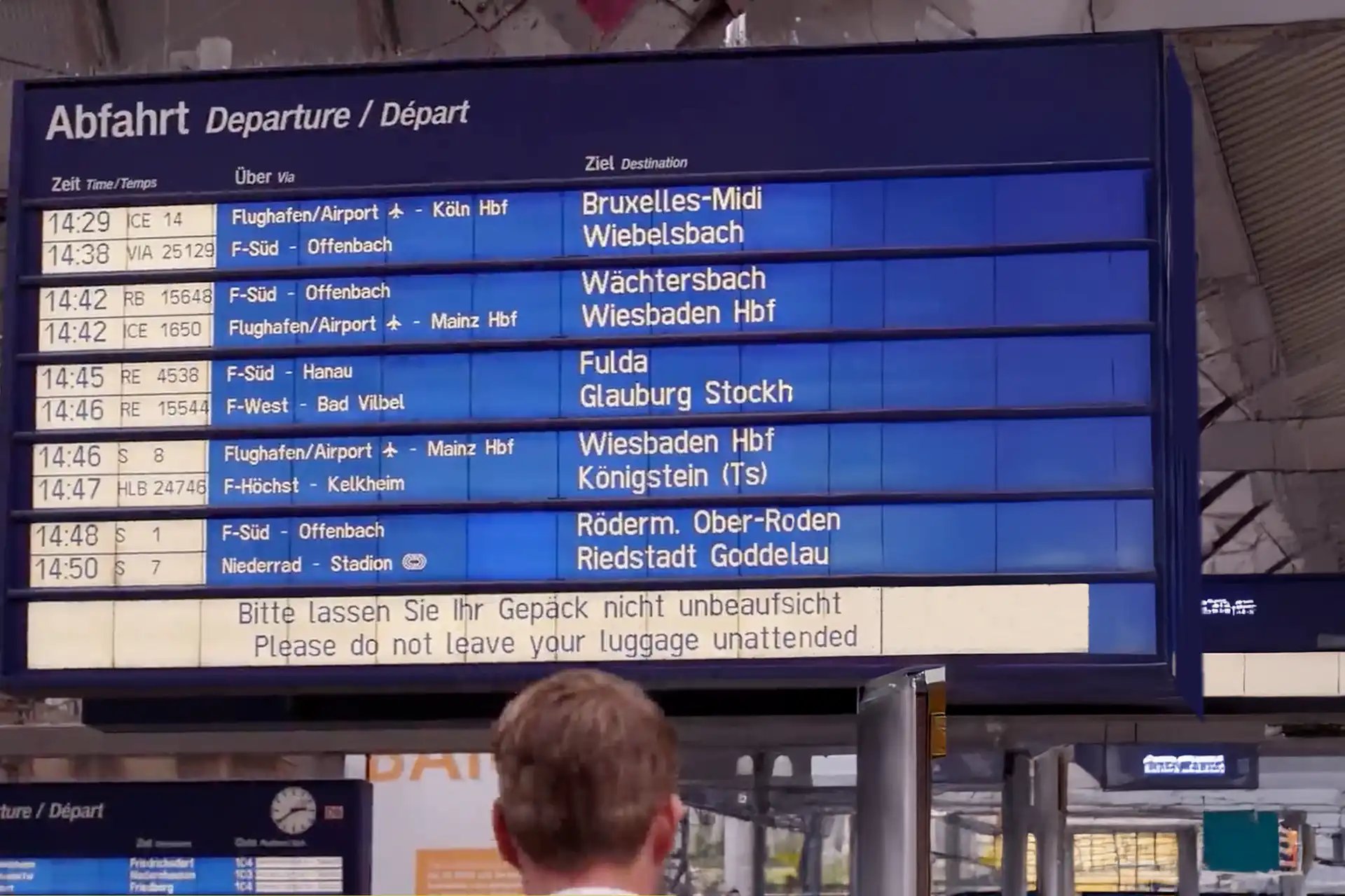 Affichages fixes pour l'expérience des passagers ferroviaires
